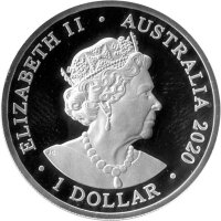 Australien Känguru RAM 2020 1/2 oz Silber PP