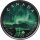 Kanada Maple Leaf 2018 - Northern Lights "Northwest Territories" 1 oz Silber coloriert