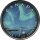 Kanada Maple Leaf 2018 - Northern Lights "Nunavut" 1 oz Silber coloriert