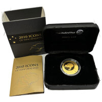 Neuseeland Kiwi 2010 1/4 oz Gold - Polierte Platte