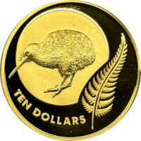 Neuseeland Kiwi 2011 1/4 oz Gold - Polierte Platte