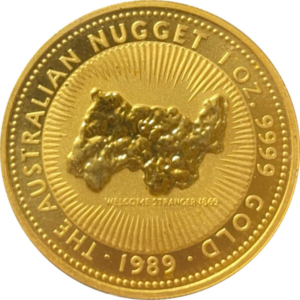 Australien Nugget 1989 1 oz Gold