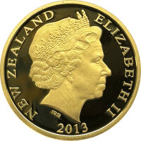 Neuseeland Kiwi 2013 1/4 oz Gold - Polierte Platte