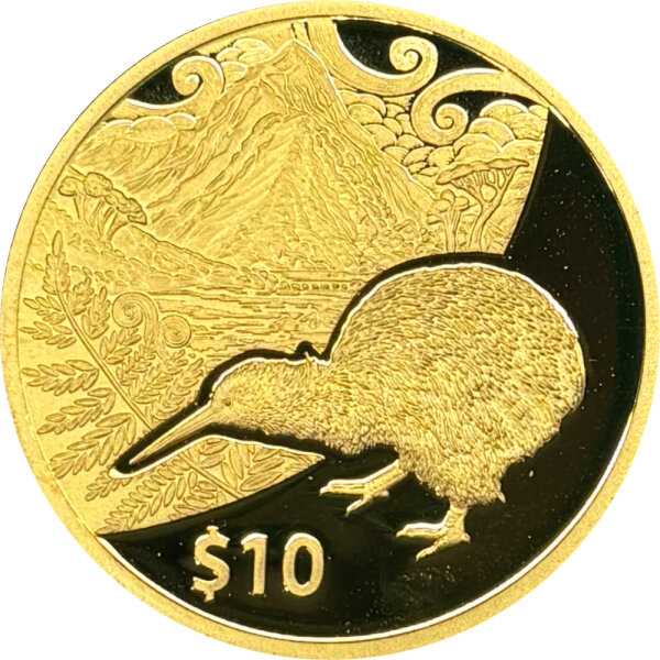 Neuseeland Kiwi 2014 1/4 oz Gold - Polierte Platte