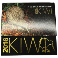 Neuseeland Kiwi 2016 1/4 oz Gold - Polierte Platte