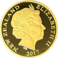 Neuseeland Kiwi 2017 1/4 oz Gold - Polierte Platte