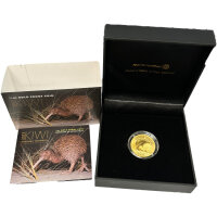 Neuseeland Kiwi 2017 1/4 oz Gold - Polierte Platte