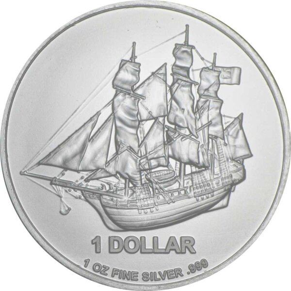 Cook Islands Bounty 2010 1 oz Silber