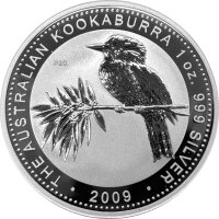 Australien Kookaburra 2009 1 oz Silber - Jubiläum...