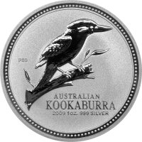 Australien Kookaburra 2009 1 oz Silber - Jubiläum...