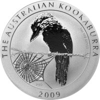 Australien Kookaburra 2009 1 oz Silber - Jubiläum...