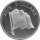Bahamas 5 Dollars 1974 - Flagge - Silber PP