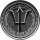 Barbados 1 Dollar 2019 - Dreizack - 1 oz Silber PP