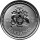 Barbados 1 Dollar 2019 - Dreizack - 1 oz Silber PP