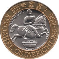 Österreich 50 Schilling 1996 "1000 Jahre...