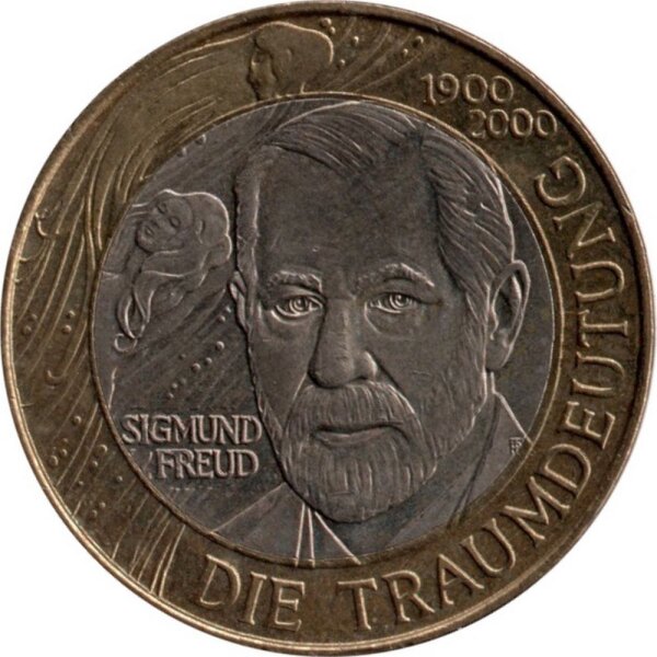 Österreich 50 Schilling 2000 "Sigmund Freud - Die Traumdeutung" - Bimetall