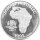 Somalia African Monkey 2. Ausgabe 1999 1 oz Silber