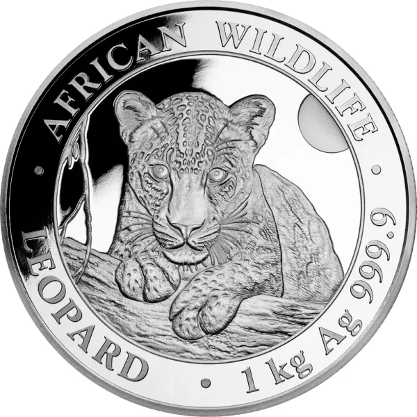 Somalia Leopard 2025 1000 Gramm Silber