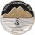Cook Islands 10 Dollars 2007 - Weltdenkmäler "Pyramiden von Gizeh" - Silber PP Skulpturmünze teilvergoldet