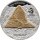 Cook Islands 10 Dollars 2007 - Weltdenkmäler "Machu Picchu" - Silber PP Skulpturmünze teilvergoldet