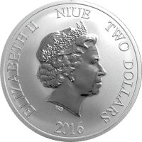 Niue Schildkröte 2016 - 1 oz Silber