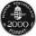 Ungarn 2.000 Forint 1997 - Integration in die Europäische Union - Silber PP