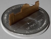 Nauru 10 Dollars 2003 - Europäische Denkmäler "Reichstag in Berlin" - Silber PP Skulpturmünze teilvergoldet