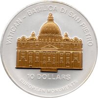 Nauru 10 Dollars 2003 - Europäische Denkmäler...