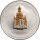 Nauru 10 Dollars 2004 - Europäische Denkmäler "Frauenkirche in Dresden" - Silber PP Skulpturmünze teilvergoldet