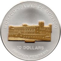 Nauru 10 Dollars 2004 - Europäische Denkmäler...