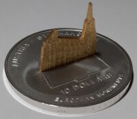 Nauru 10 Dollars 2005 - Europäische Denkmäler "Stephansdom in Wien" - Silber PP Skulpturmünze teilvergoldet