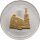 Nauru 10 Dollars 2005 - Europäische Denkmäler "Stephansdom in Wien" - Silber PP Skulpturmünze teilvergoldet