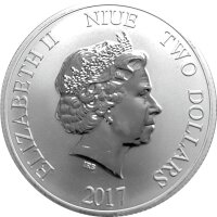 Niue Schildkröte 2017 - 1 oz Silber