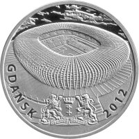 Niue 1 Dollar 2010 - UEFA Fußbal- EM Stadien 2012...
