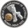 Uganda 1.000 Shillings 2001 - XVII. Fußball WM 2002 in Korea und Japan - Bronze silberplattiert PP
