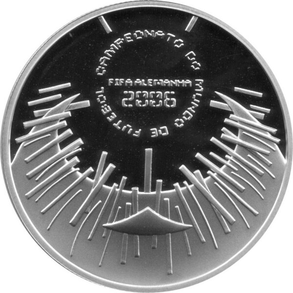 Portugal 10 Euro 2006 - XVIII. Fußball WM 2006 in Deutschland - Silber PP