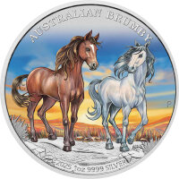 Australien Brumby 6. Ausgabe 2025 1 oz Silber | Wildpferd...