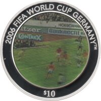 Solomon Islands 10 Dollars 2005 - XVIII. Fußball WM...