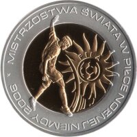 Polen 10 Zlotych 2006 - XVIII. Fußball WM 2006 in...