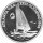 Rumänien 100 Lei 1996 - XXVI. Olympische Sommerspiele 1996 in Atlante "Segeln" - Silber PP