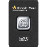 31,1 Gramm Silberbarren Heimerle & Meule gegossen |...