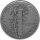 USA 10 Cent 1916 - Mercury Dime - Silber