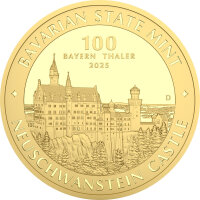 Bayern Thaler 1. Ausgabe Schloss Neuschwanstein 2025 1 oz...