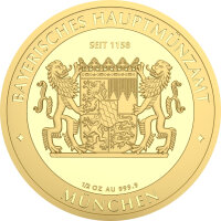 Bayern Thaler 1. Ausgabe Schloss Neuschwanstein 2025 1/2 oz Gold