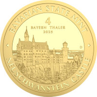 Bayern Thaler 1. Ausgabe Schloss Neuschwanstein 2025 1/25...