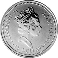 Australien Koala 1991 1/4 oz Platin
