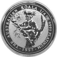 Australien Koala 1995 1/4 oz Platin