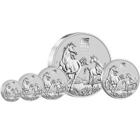 Australien Lunar III 2026 Jahr des Pferdes 1000 Gramm Silber