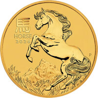 Australien Lunar III 2026 Jahr des Pferdes 1/10 oz Gold