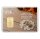 Geschenkbarren "Firmung - Rosenkranz" 5 Gramm Gold